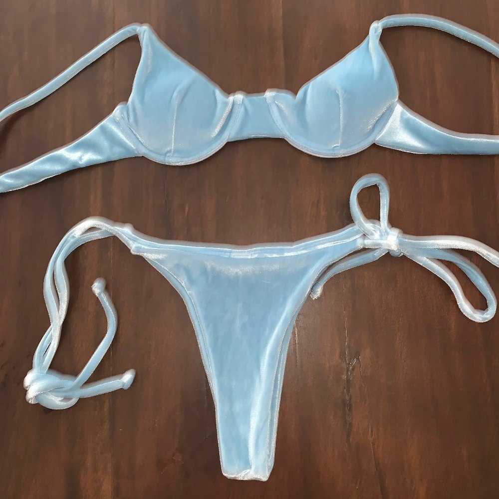 Light blue bikini